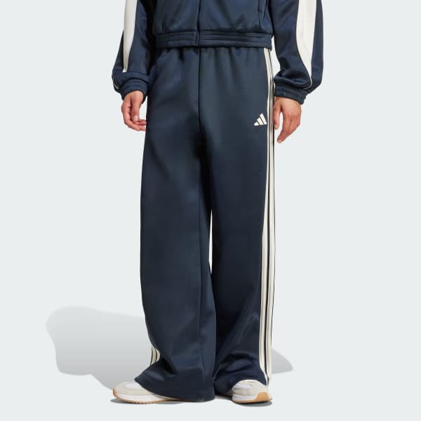 blauw Stadium 3-Stripes Trainingsbroek