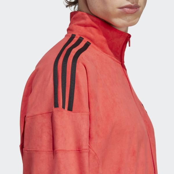 adidas Adicolor Classics Plush Track Jacket - Red | Men\'s Lifestyle | adidas  US