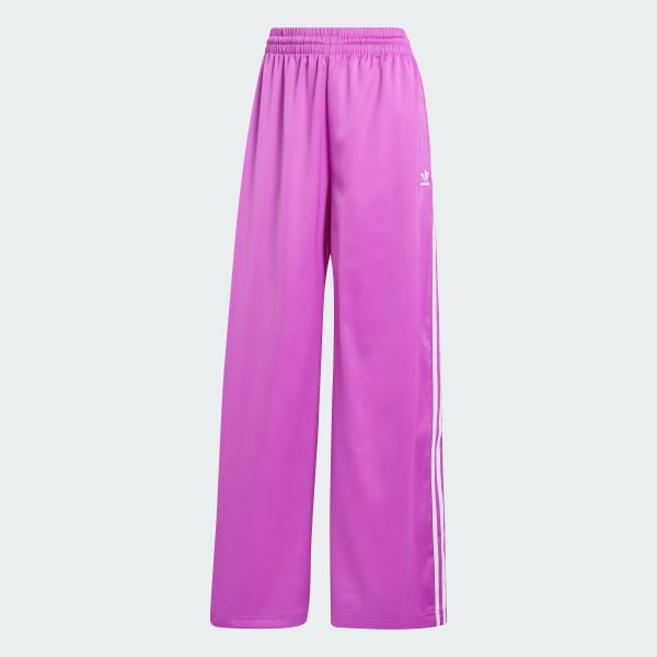Violeta Track Pants Adicolor Satén Pierna Ancha
