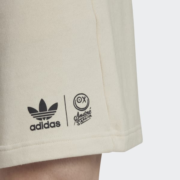 Beyaz adidas Originals x André Saraiva Şort DB665
