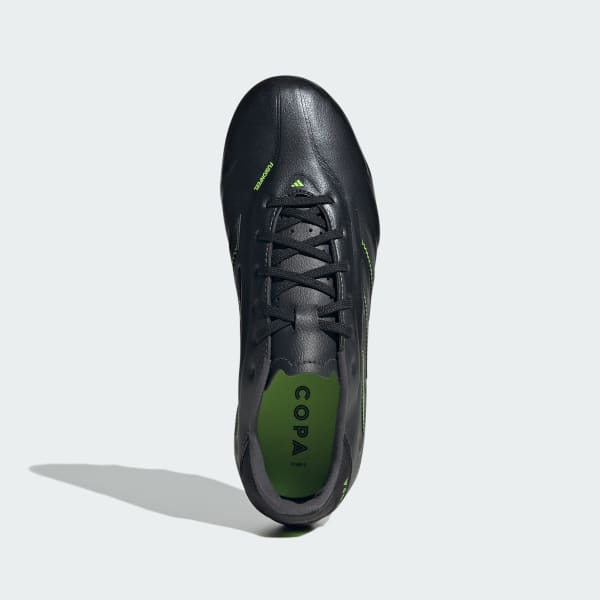 Negro Botas de fútbol Copa Pure 3 League con suela firme multisuperficie para niños
