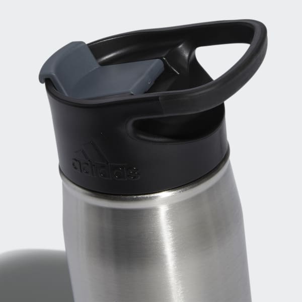 White Steel Flip 16 Metal Bottle