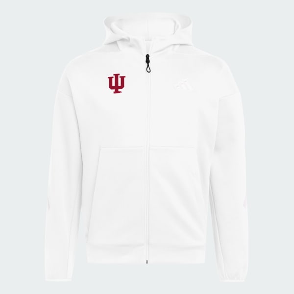adidas MENS ZNE HOODY Sweatshirt - White | Free Shipping with adiClub