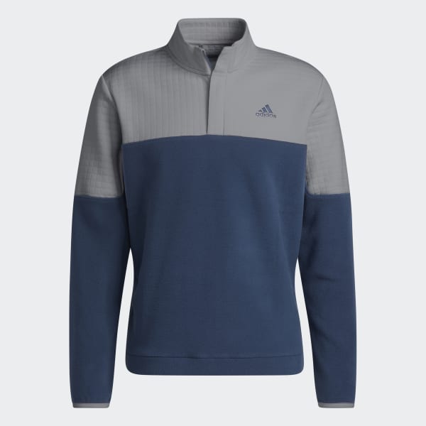 Grey DWR Colorblock 1/4-Zip Sweatshirt VK162