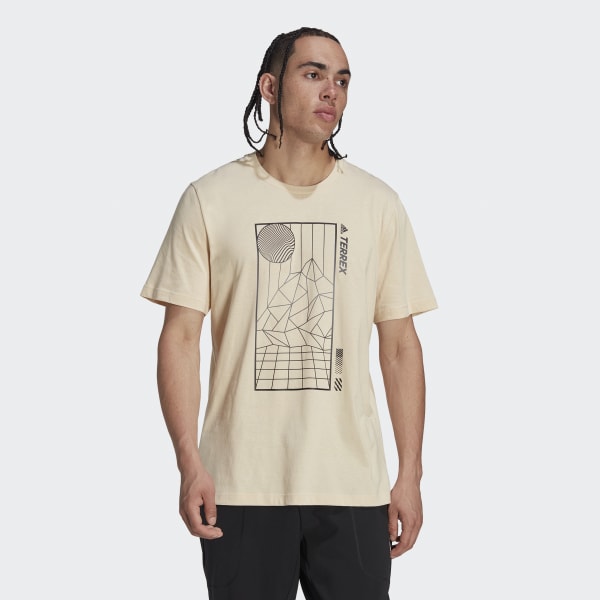 Beige Polo Terrex Mountain Fun Estampado