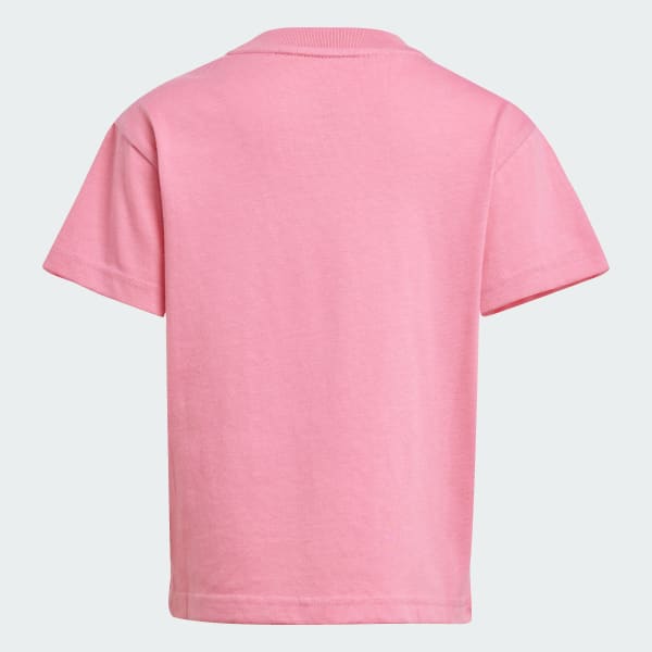 Pink Adicolor Trefoil Tee Kids