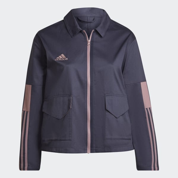 Blue Tiro Cargo Jacket (Plus Size) SS674