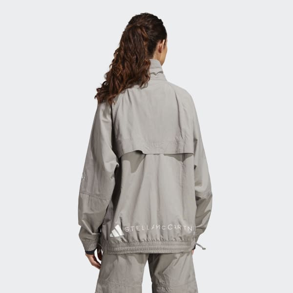 Grey adidas by Stella McCartney TrueCasuals Woven Solid Track Top