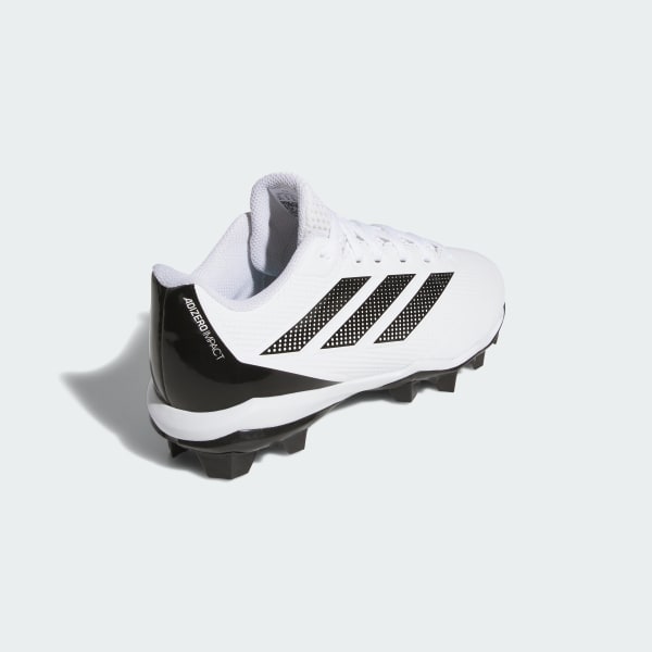 adidas Adizero Impact 2.0 Molded Cleats Kids - White | Free