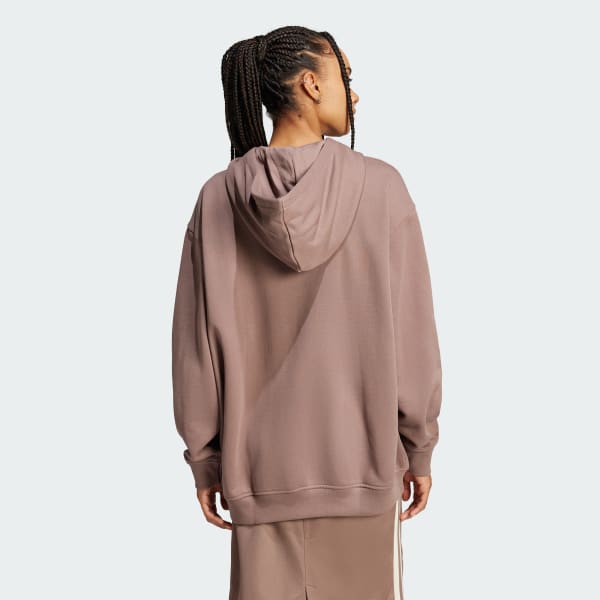 Καφέ Essentials Loose French Terry Hoodie