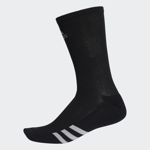 adidas Golf Crew Socks 3 Pairs - Black 