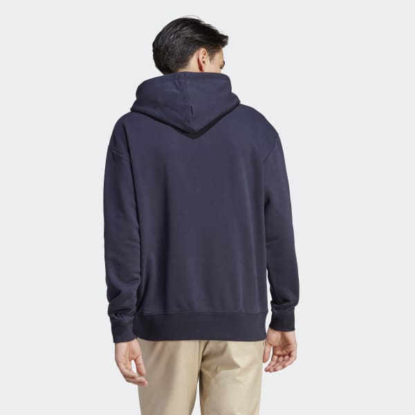 adidas ALL SZN French Terry Hoodie - Blue | Free Shipping with adiClub ...