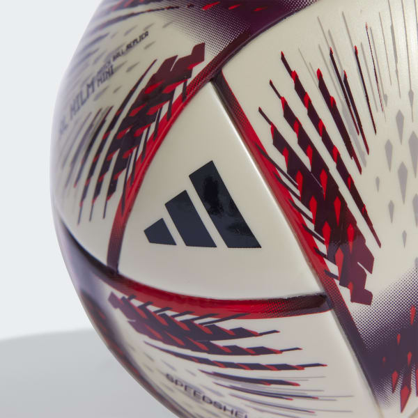 adidas Al Hilm Mini Soccer Ball - Beige | Free Shipping with
