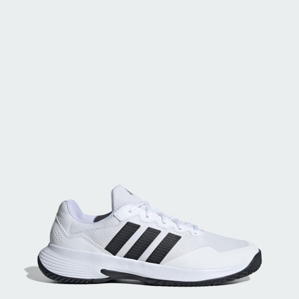 White GAMECOURT 2 TENNIS SHOES
