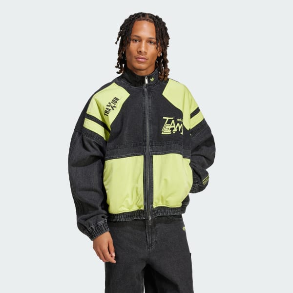 Adidas pants and jean jacket outlet