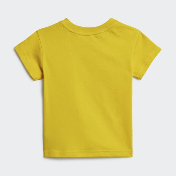 Sarı adidas x Classic LEGO® Tişört ve Şort Takımı P1550