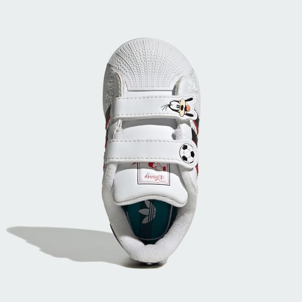 สีขาว รองเท้า ADIDAS DISNEY SUPERSTAR II COMFORT CLOSURE