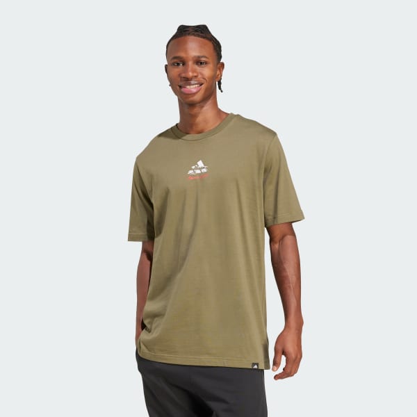 Verde Polera Estampada Memories Of Sport Gallery