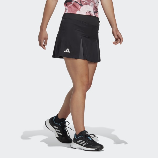 Black Club Tennis Pleated Skirt