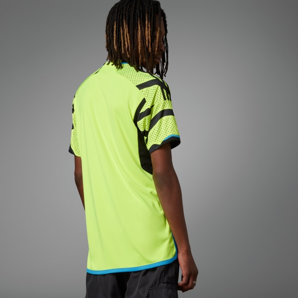 adidas Arsenal 23/24 Away Jersey - Solar Yellow