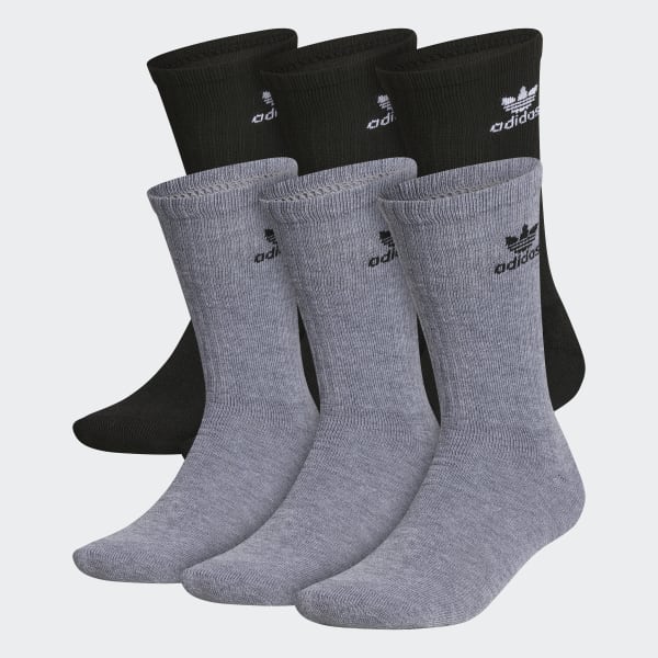 trefoil crew socks 6 pairs