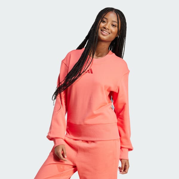 Rosa Sweatshirt em Moletão ALL SZN