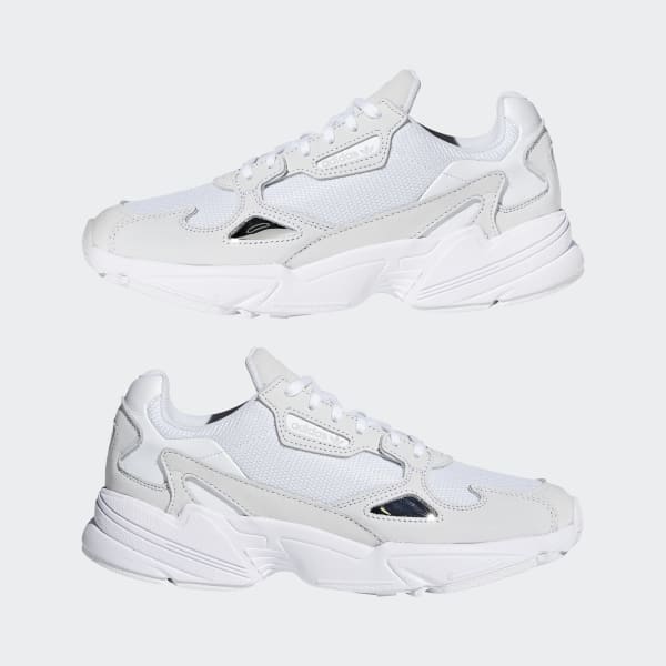 adidas falcon leopard white