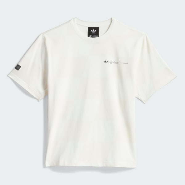 White Bad Bunny x Mercedes - AMG Petronas Formula One Team T-Shirt