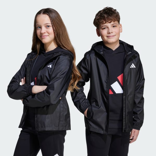 Noir Veste de pluie Enfants