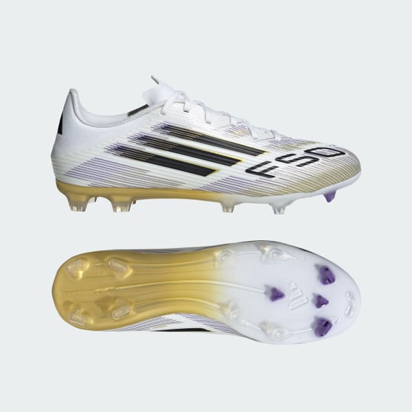 Putih Sepatu F50 League Firm/Multi-Ground