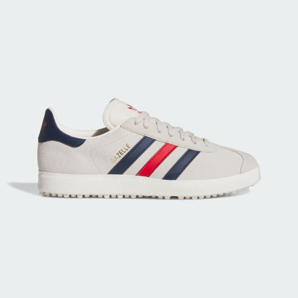 Bezowy Buty Gazelle Spikeless Golf