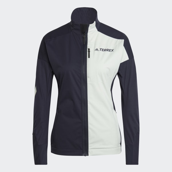 Blue Terrex Xperior Cross-Country Ski Soft Shell Jacket