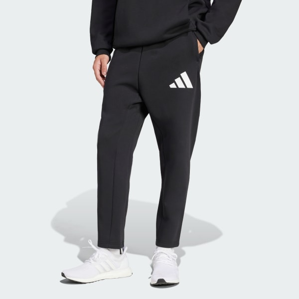 Black Future Icons 3 Bar Logo Pants