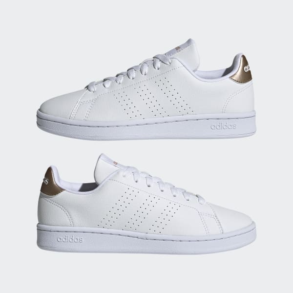Tenis adidas 2025 advantage blancos