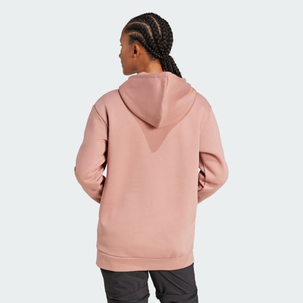 Roze Terrex Multi Large Logo Hoodie