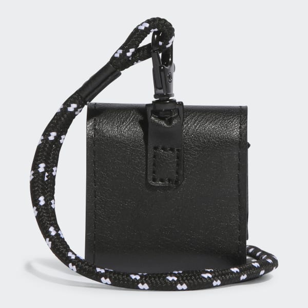 Schwarz Essentials Tiny Earbud Tasche