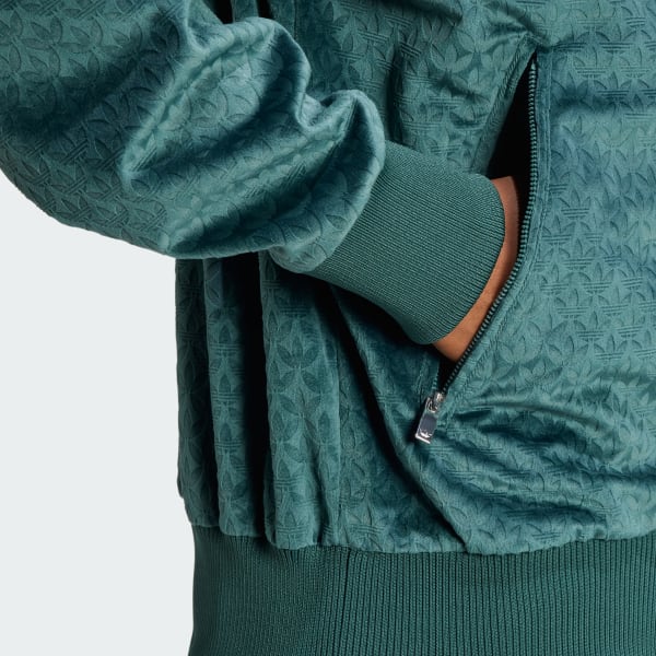 adidas Monogram Track Top - Green | adidas India