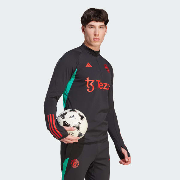 Negro Sudadera entrenamiento Manchester United Tiro 23