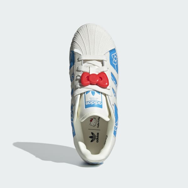 Blue Superstar XLG Hello Kitty Shoes