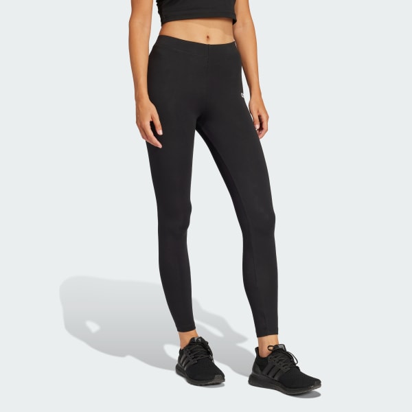Negro Calzas Essentials Linear Cotton