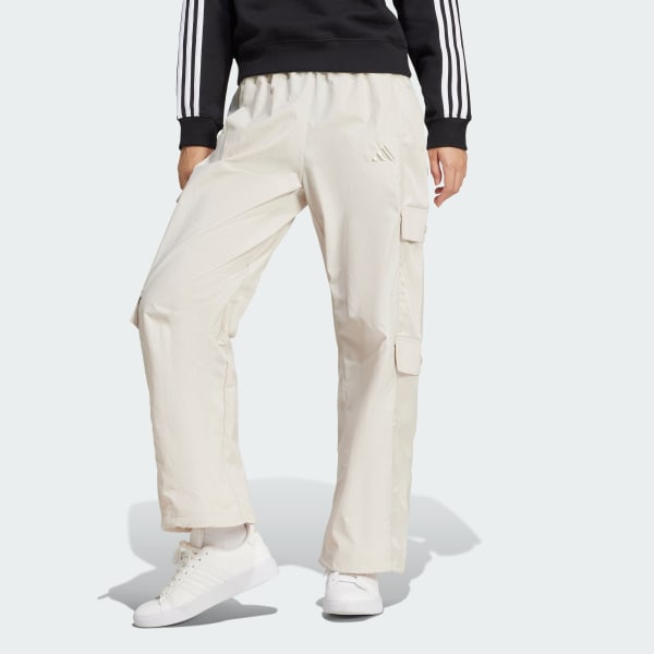 Beige W CARGO PANT
