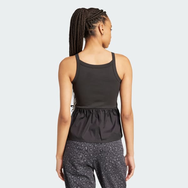 Black adidas Originals Summer Glow Top