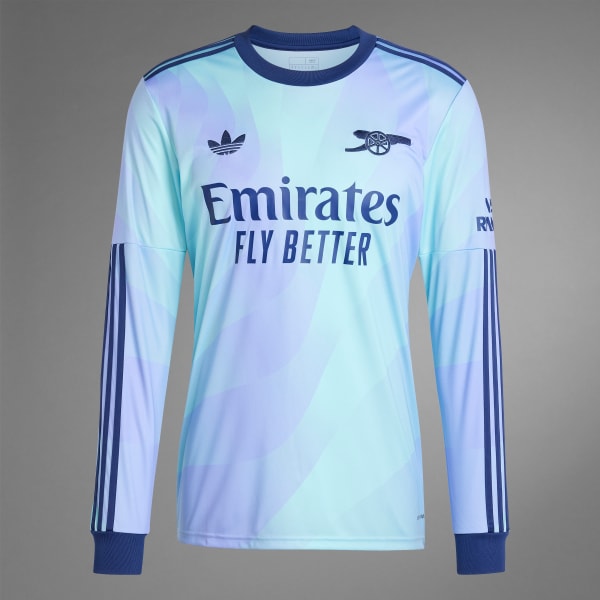 adidas Koszulka Arsenal 24/25 Long Sleeve Third - Niebieski
