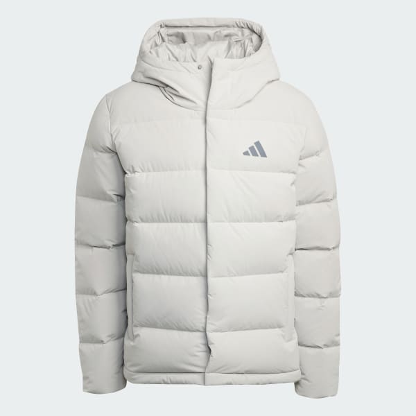 Grey 헬리오닉 클라이마웜 후드 다운 재킷