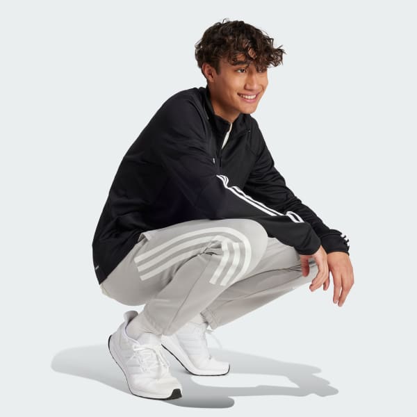 Czerń Bluza dresowa Sereno 3-Stripes