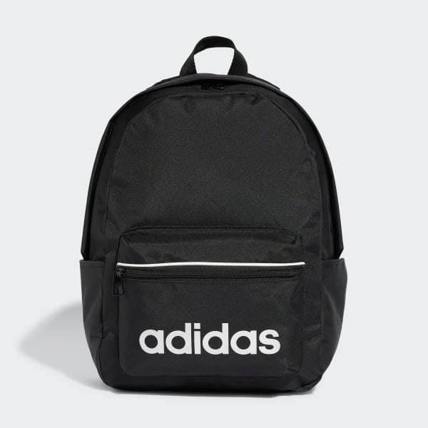 Black Linear Essentials Backpack