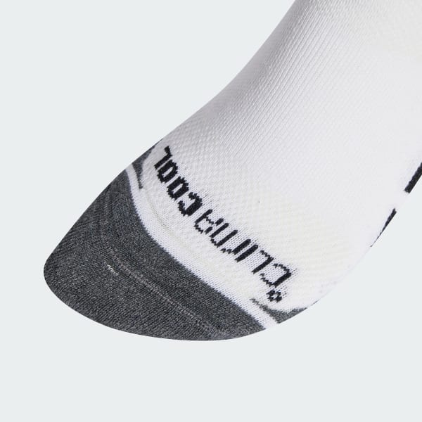สีขาว ถุงเท้าความยาวครึ่งแข้งนุ่มสบายกันลื่น Performance CLIMACOOL (3 คู่)