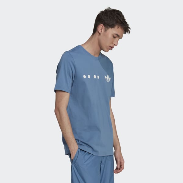 modrá Tričko adidas RIFTA Reclaim Logo
