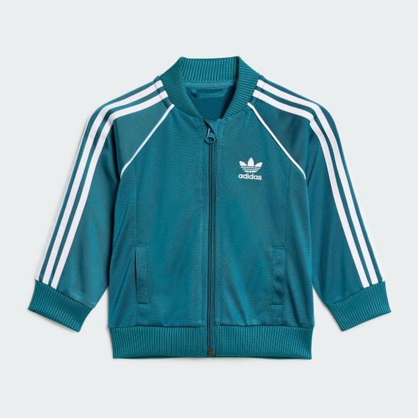 Adidas originals sst tt jacket green top