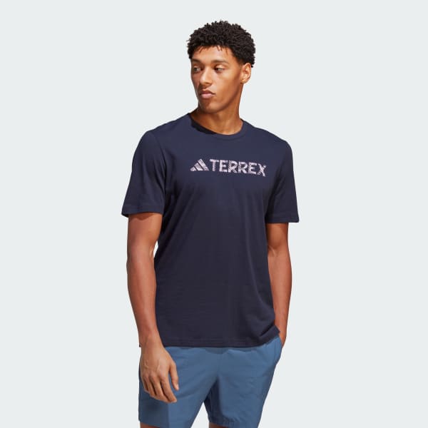 Blue Terrex Classic Logo T-Shirt